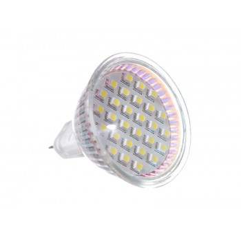 Светодиодная лампа MR16 3W 220V 28pcs smd3528